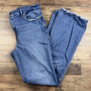 Good American GOOD CLASSIC BOOTCUT JEANS GCBL67T INDIGO027 Size 12
